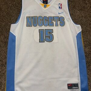 Nike Denver Nuggets #15 stitched Jersey - youth Large